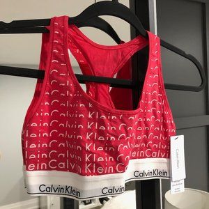 Calvin Klein Pink Sports Bra